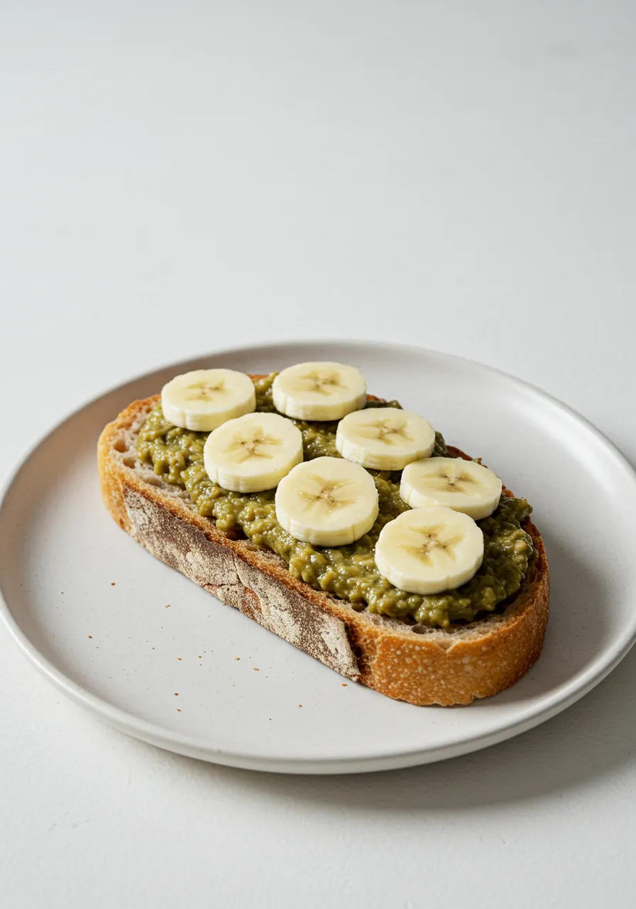 Olive Banana Toast